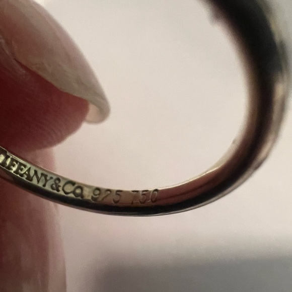 Tiffany & Co. Sterling Silver & 18K Yellow gold Knot Ring - Picture 3 of 4